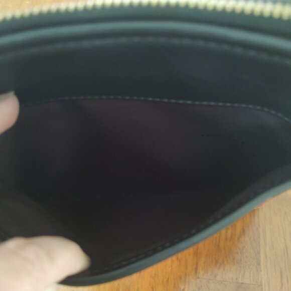 Coach Kitt Messenger Crossbody Bag Red/Black/Yellow Plaid - Picture 5 of 7